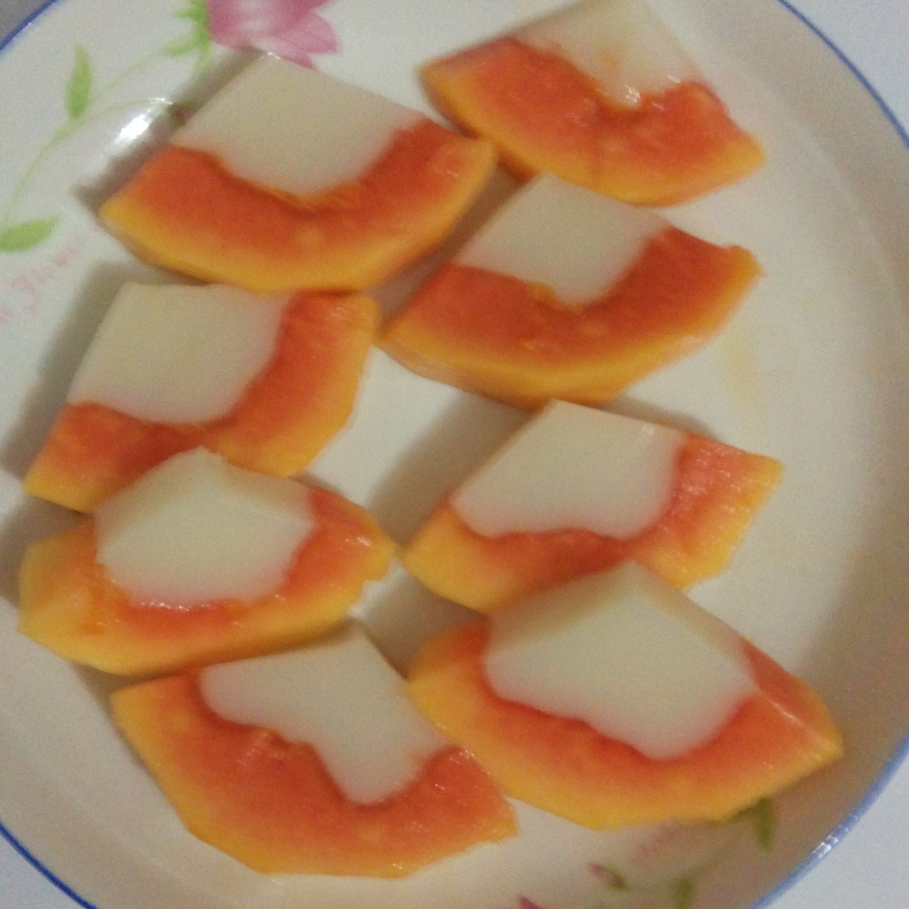 木瓜椰奶冻