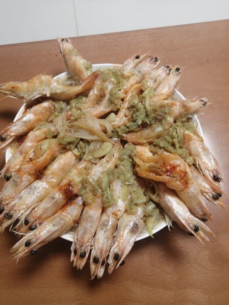 蒜蓉粉丝蒸大虾