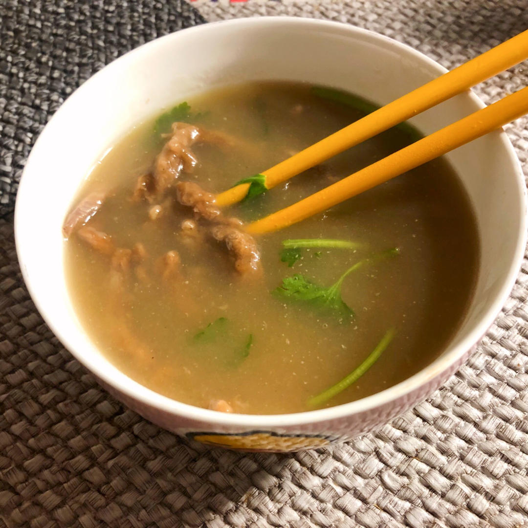 快手超嫩牛肉滑汤