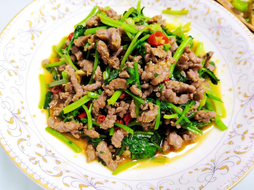 让牛肉成为你的拿手菜—香菜炒牛肉
