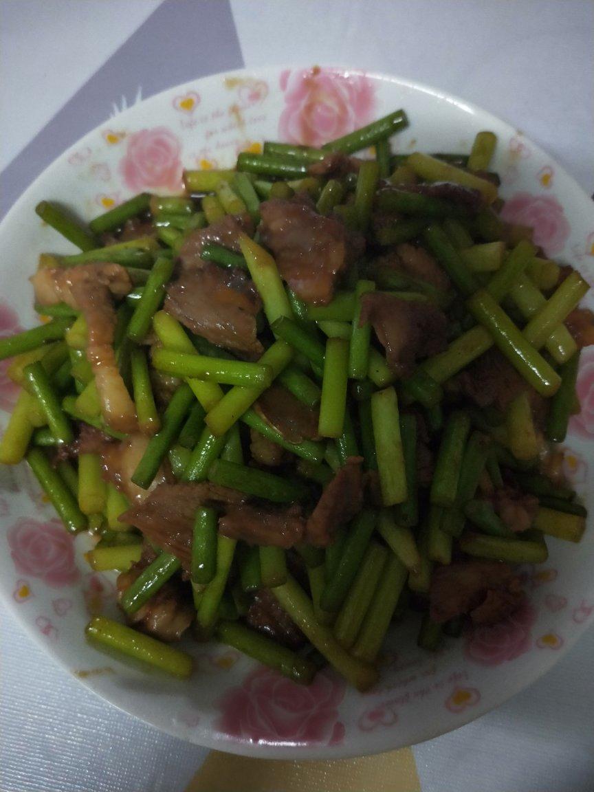 蒜薹炒肉