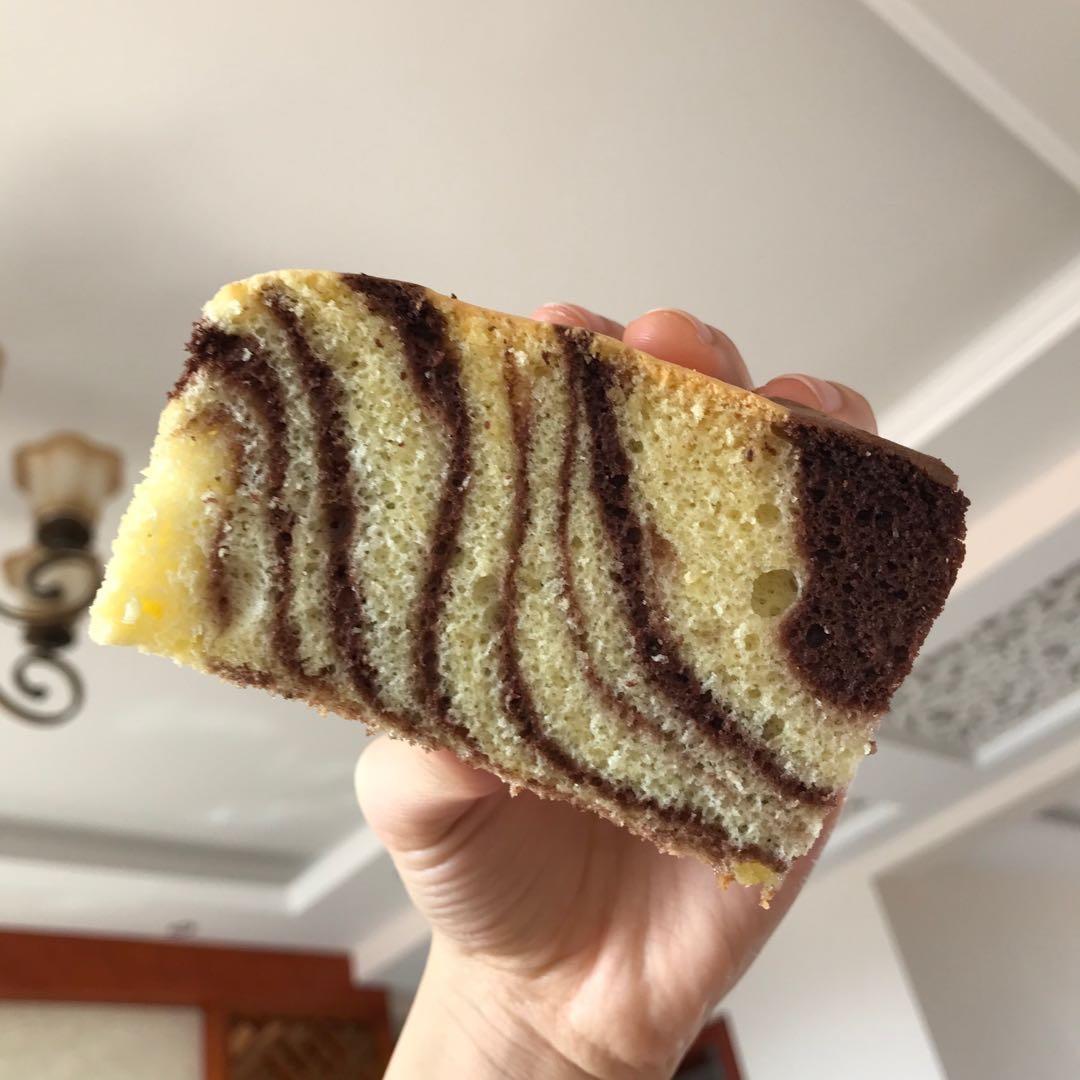 斑马纹戚风蛋糕