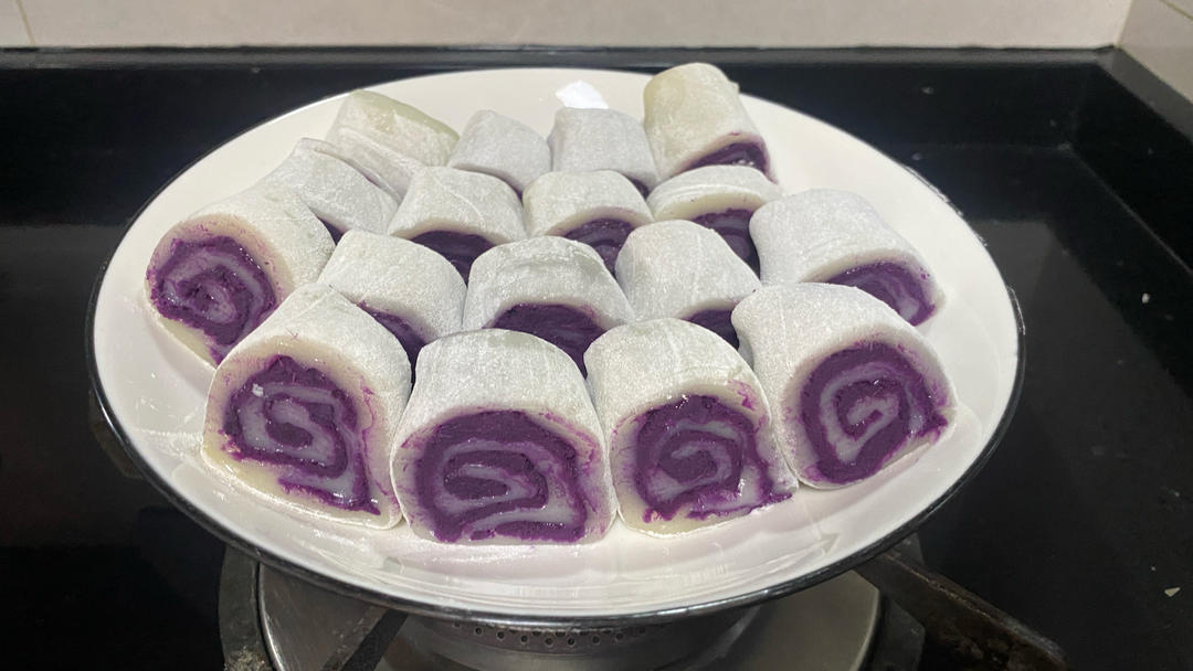 紫薯糯米卷（豆沙糯米卷）