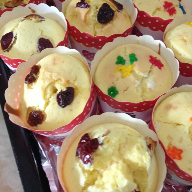 香喷喷的马芬蛋糕