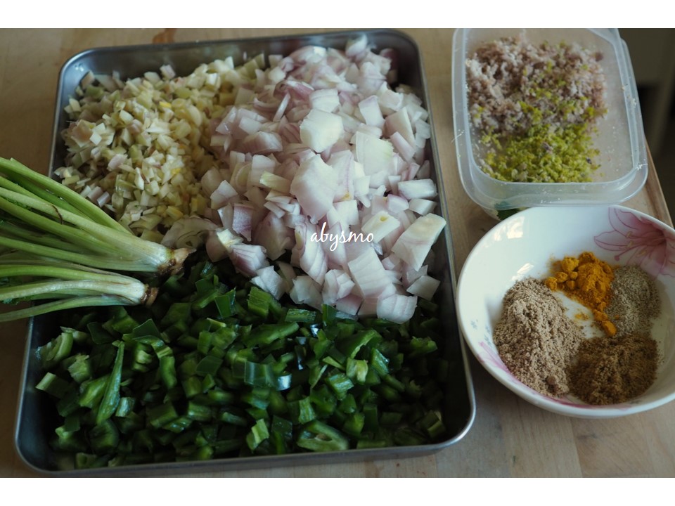 泰式绿咖喱酱&咖喱鸡的做法 步骤5