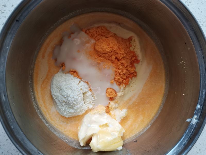 纯奶手撕吐司的做法 步骤1