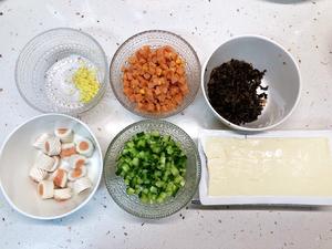三鲜烩内酯豆腐的做法 步骤1