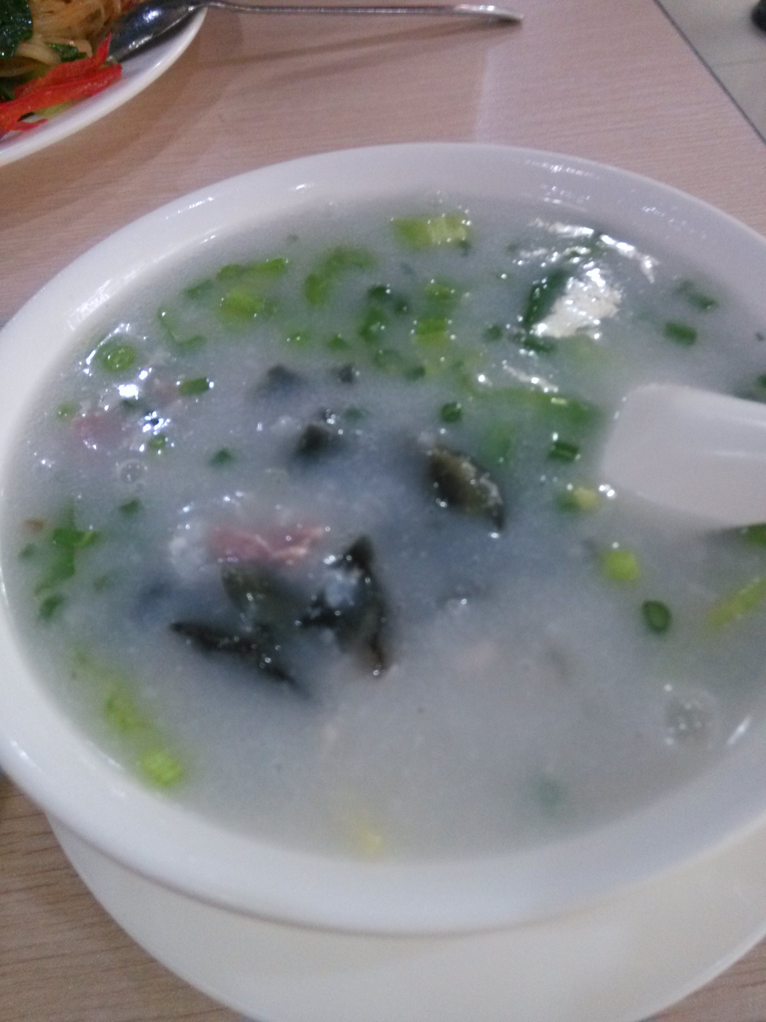 皮蛋瘦肉粥