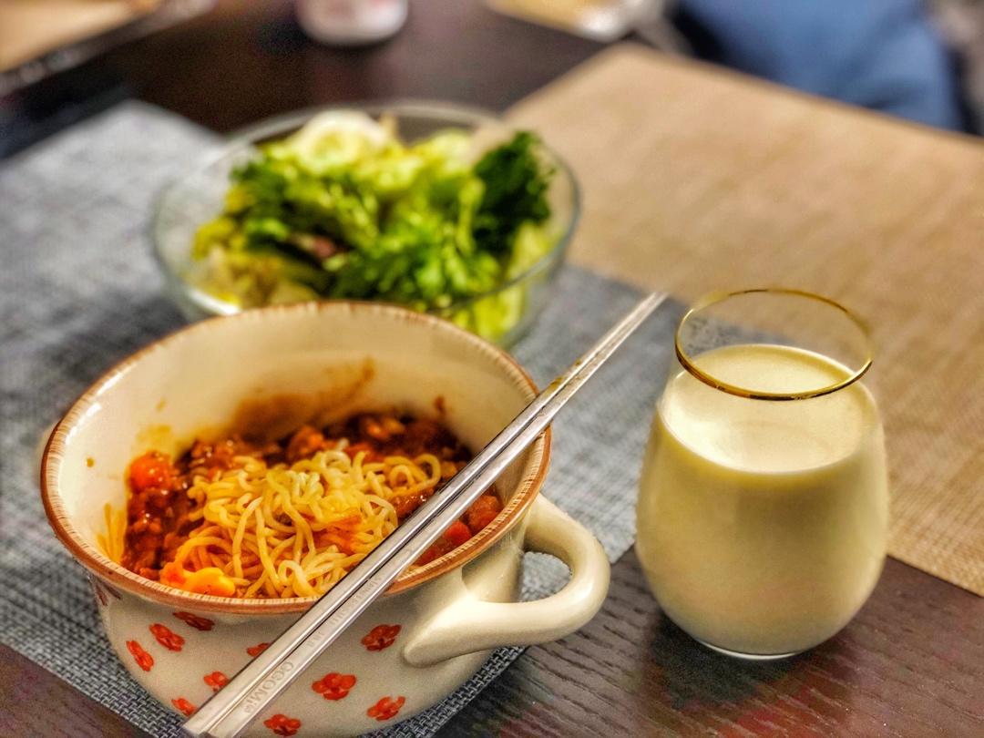 炒魔芋面（减肥餐）