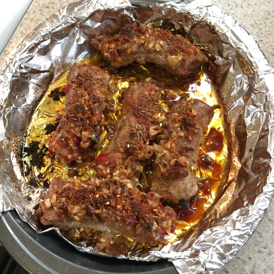 香到骨头里的蒜香排骨（烤箱）