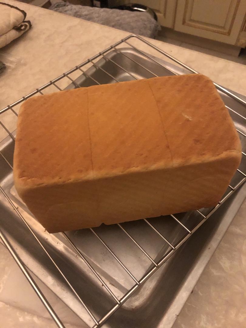 一次发酵❗️手撕吐司面包，柔软拉丝～