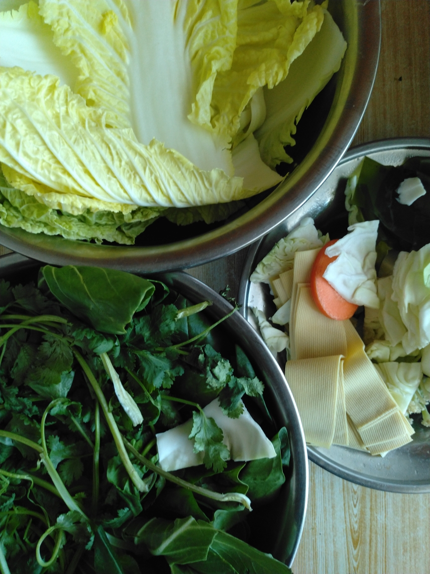 小锅蔬菜乱炖的做法 步骤1