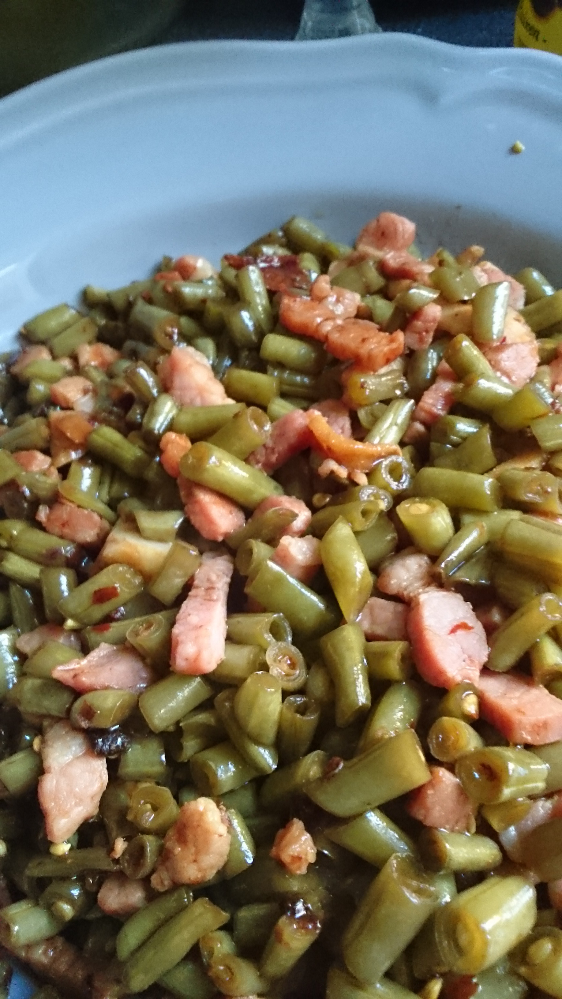 酸豇豆炒肉末