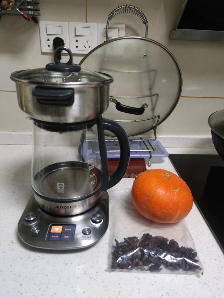 南瓜蒸糕【10月北鼎养生壶食谱】