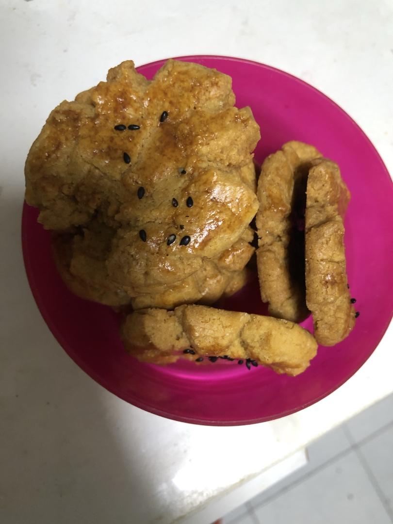 轻轻一按就碎掉的原味桃酥（不输猪油版）