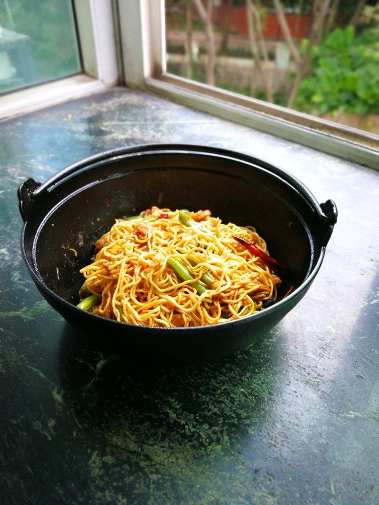 豆角焖面