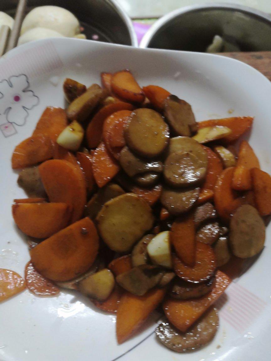 老丁的私房菜-美极杏鲍菇