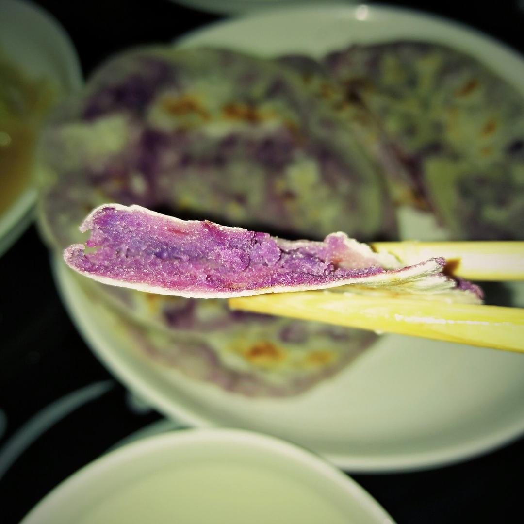 紫薯馅饼