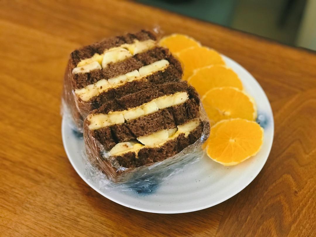 香蕉双享三明治