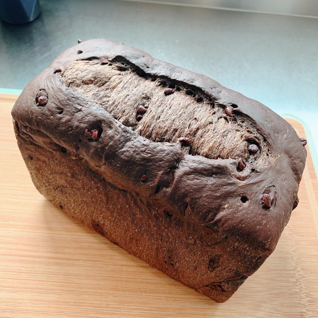 巧克力香蕉奶酪吐司