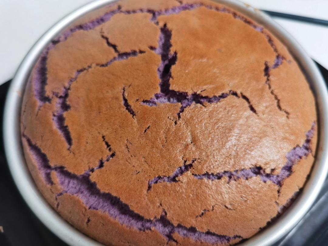 紫薯戚风蛋糕