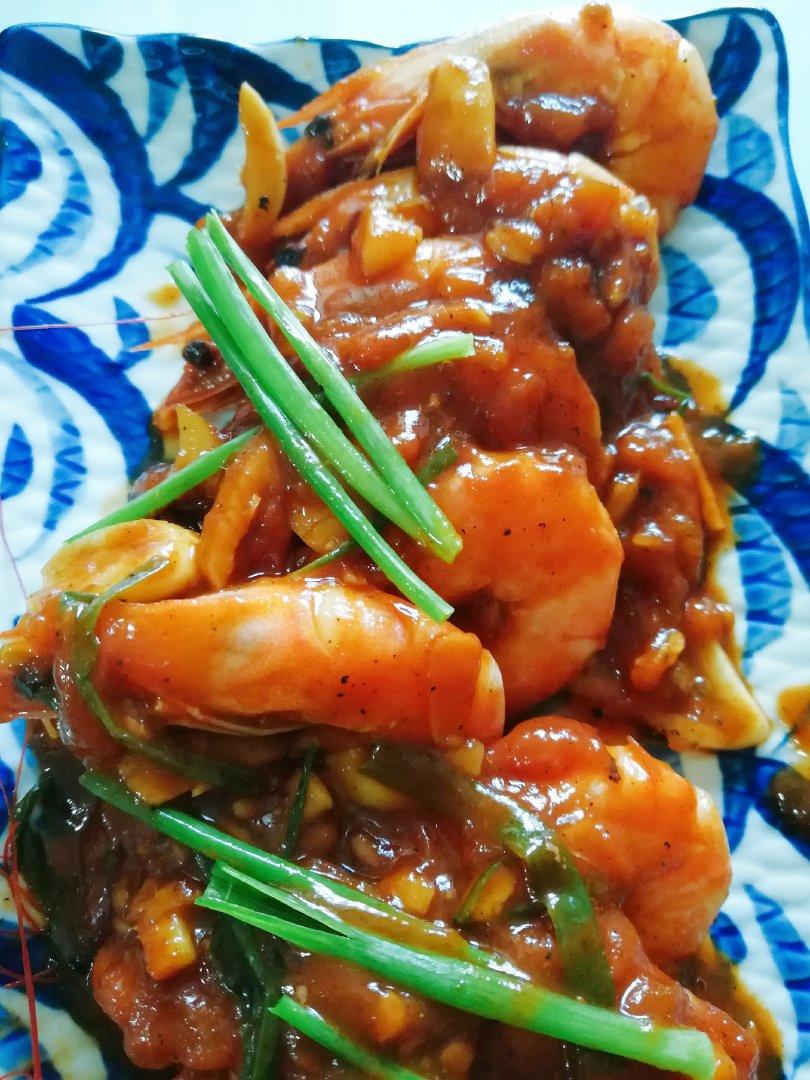 油焖大虾