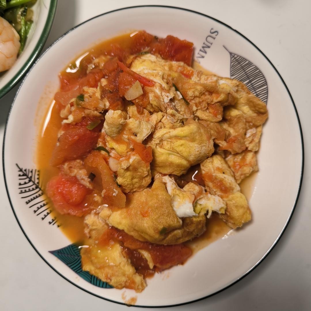 西红柿炒鸡蛋