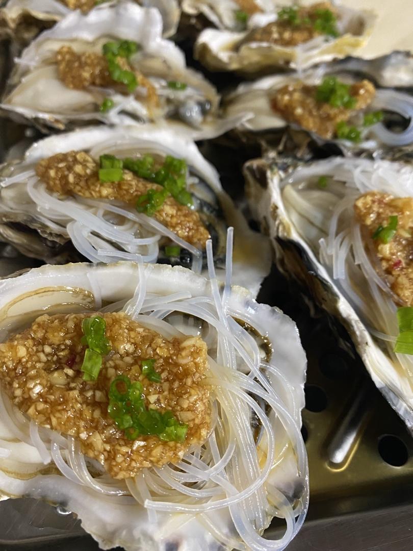 超简单～蒸蒜蓉生蚝