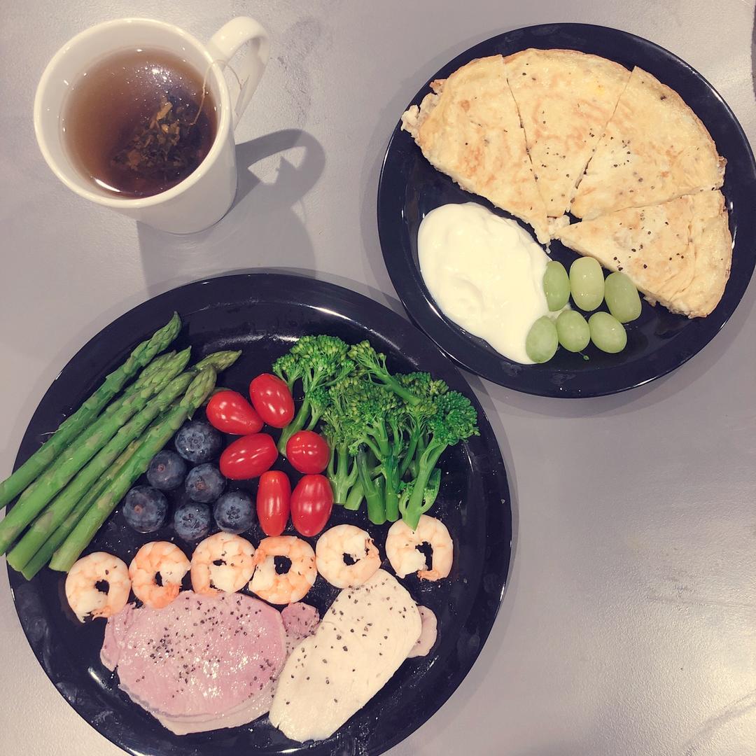 燕麦鸡蛋饼~快手早餐