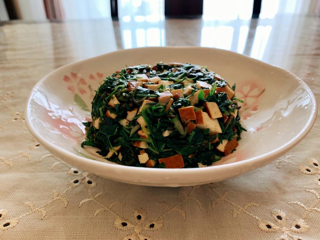 马兰头拌香干