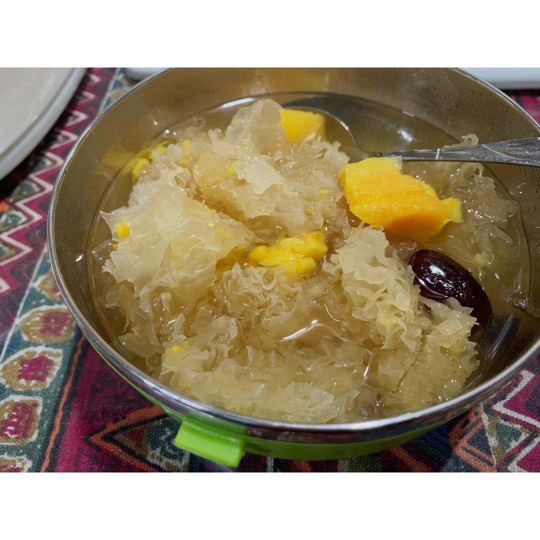 红薯银耳枸杞羹