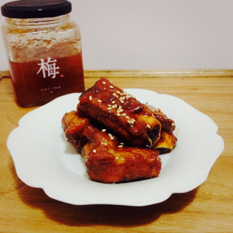冰花梅酱烧排骨