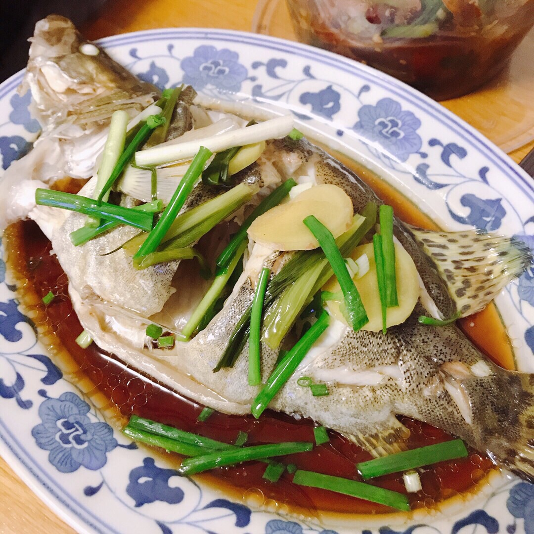 传说中白羊座的徐小姐做的清蒸桂花鱼鳜鱼适合各种清蒸鱼超级鲜美