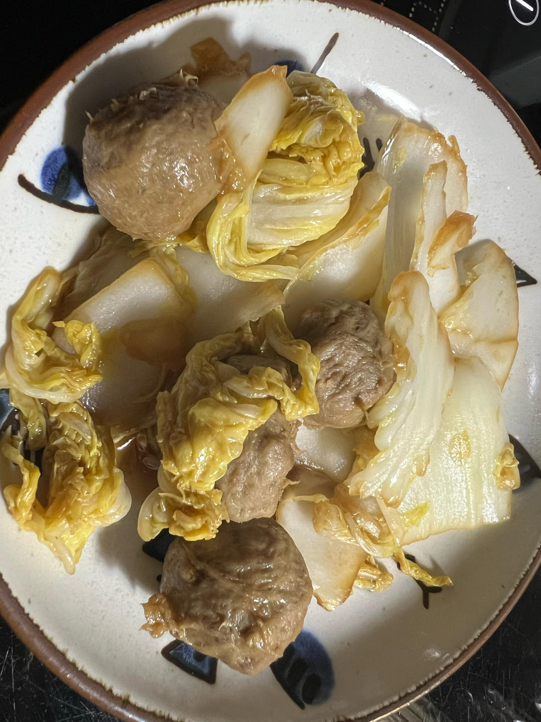 家常菜谱｜牛肉丸炒娃娃菜