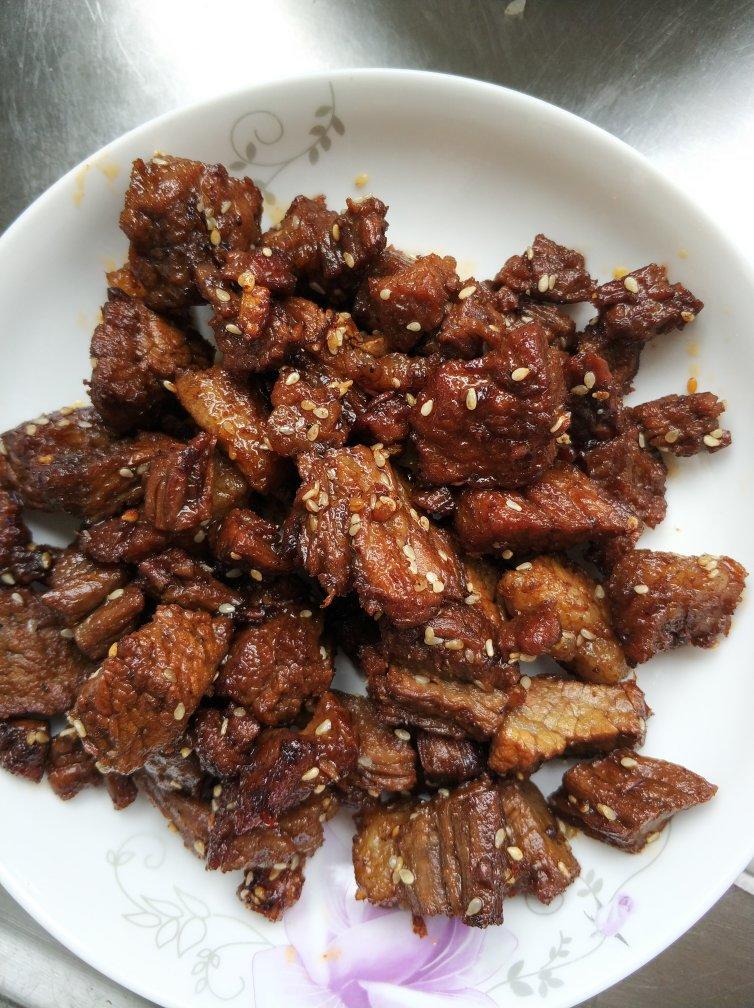 【自制牛肉干】健康美味零食—（面包机版）