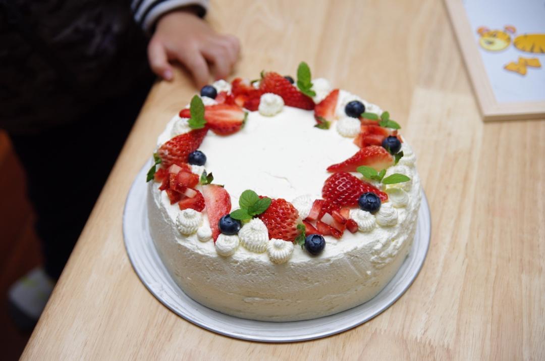 草莓蛋糕（自制草莓酱）