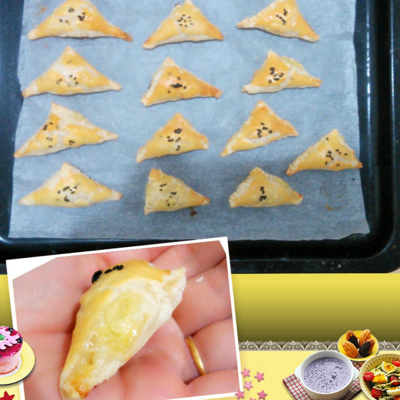 榴莲酥——海氏烤箱定制