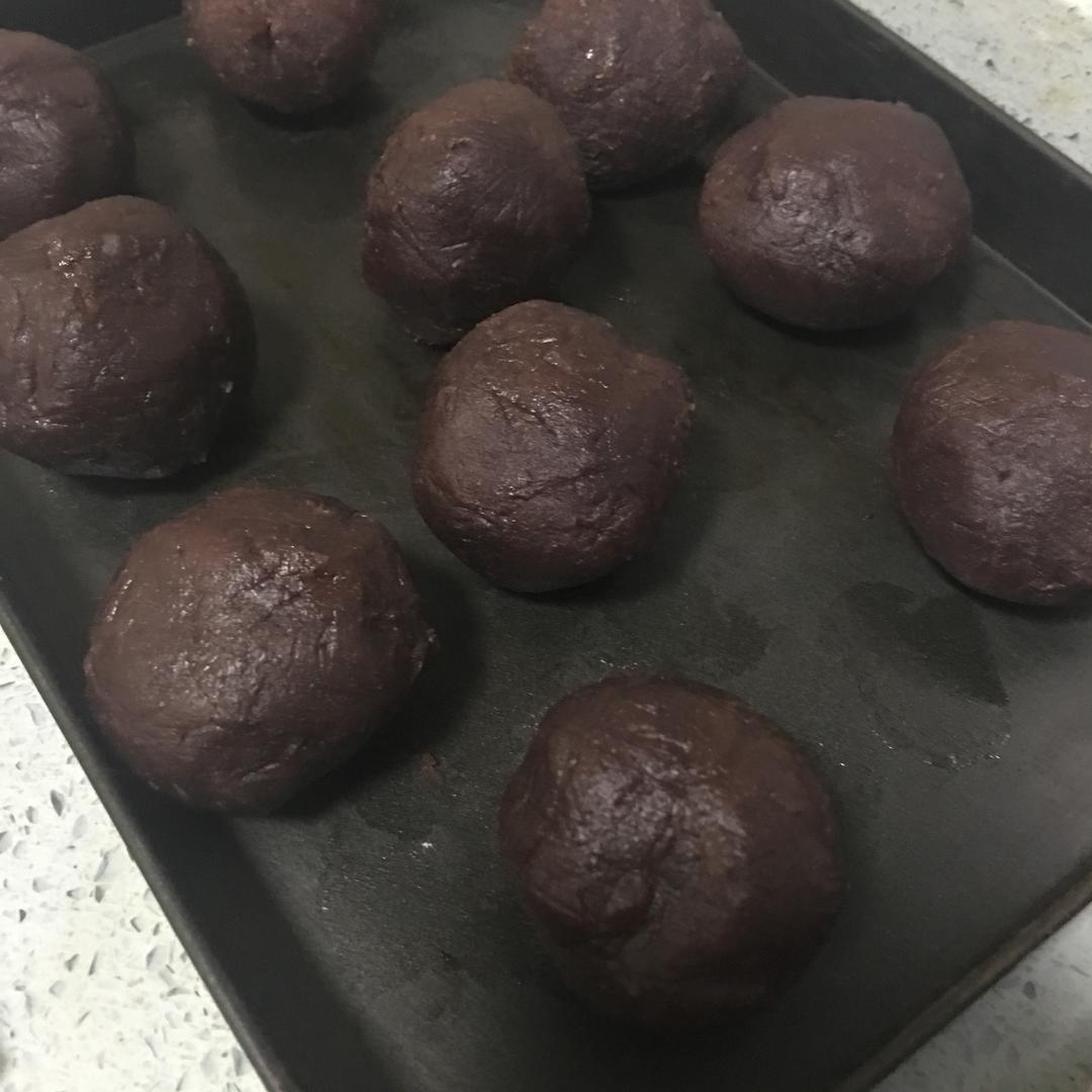 超简单系列：——蛋黄酥——不用揉，不醒面，酥掉渣的中式酥皮点心的做法 步骤3