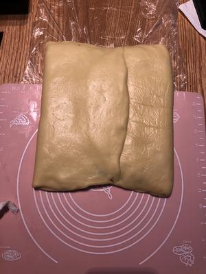 北海道红豆沙漩涡吐司🌀超完美漩涡整形法 无黄油豆沙面包的做法 步骤6