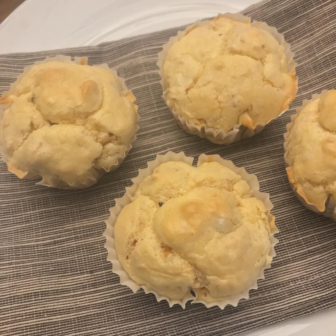 肉松拔丝小蛋糕