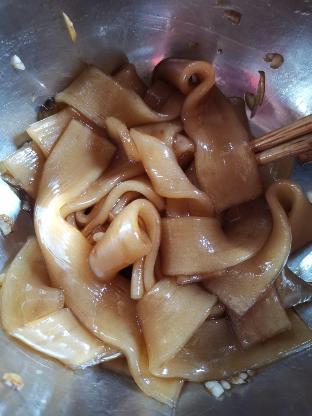 凉拌魔芋宽粉,魔芋丝(减肥可当主食,夏天清爽凉拌菜)的全部作品