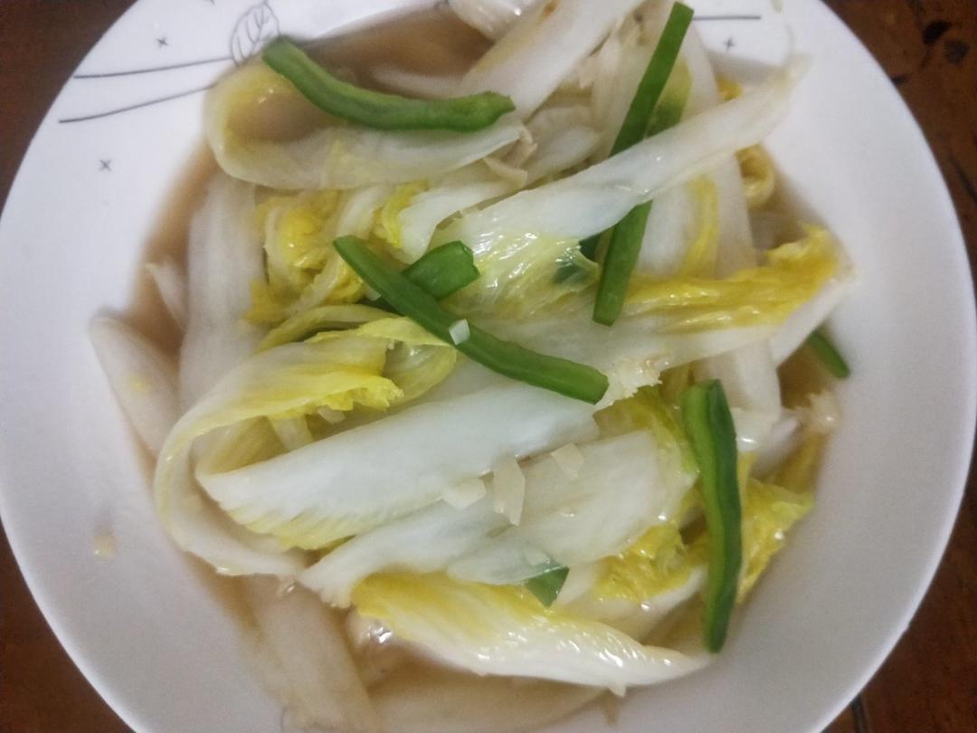 素炒娃娃菜