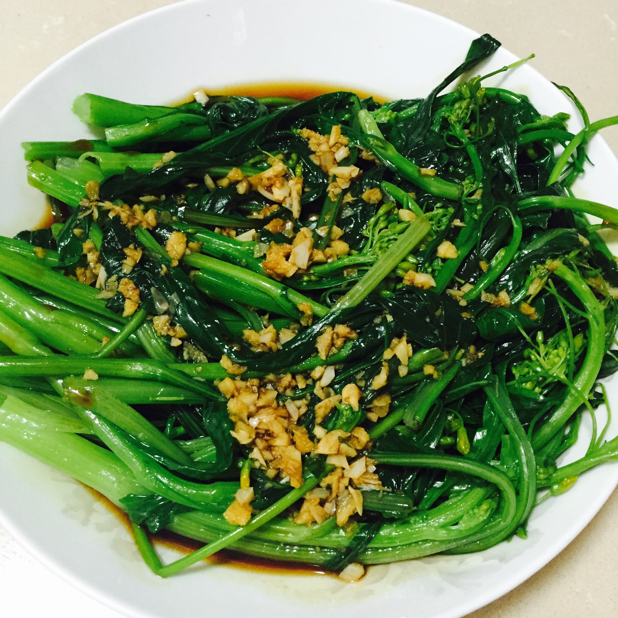 白灼菜心