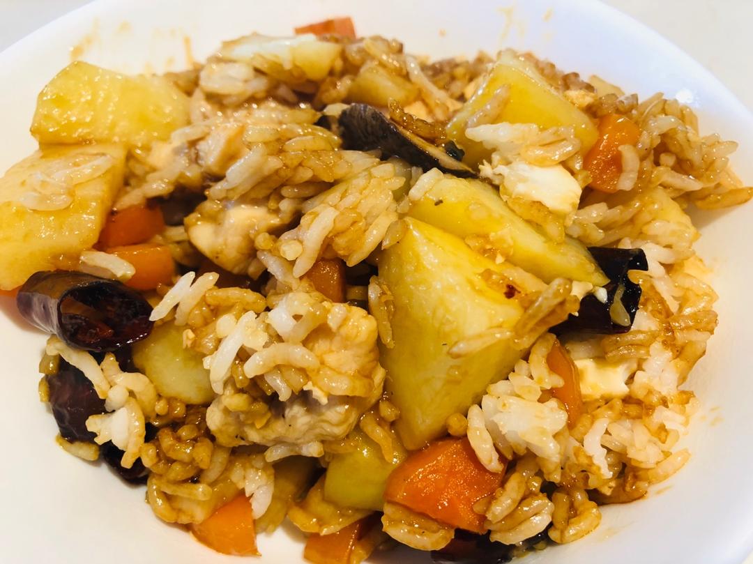 鸡胸肉焖饭（电饭煲）