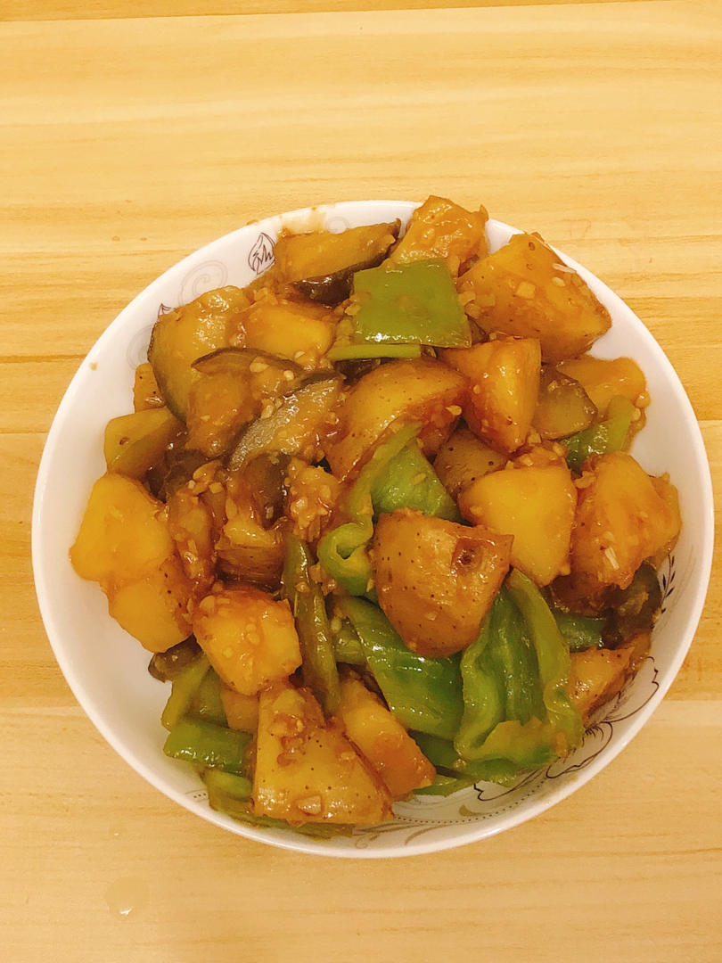 极简少油地三鲜