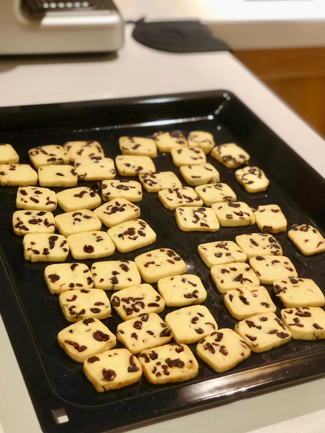 低糖少油版蔓越莓饼干