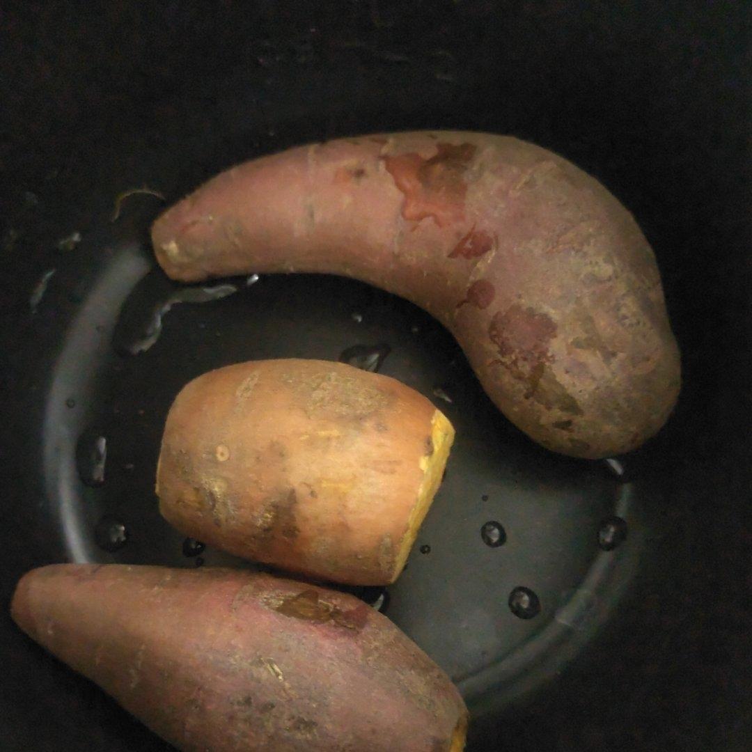 零失败的电饭煲焖红薯