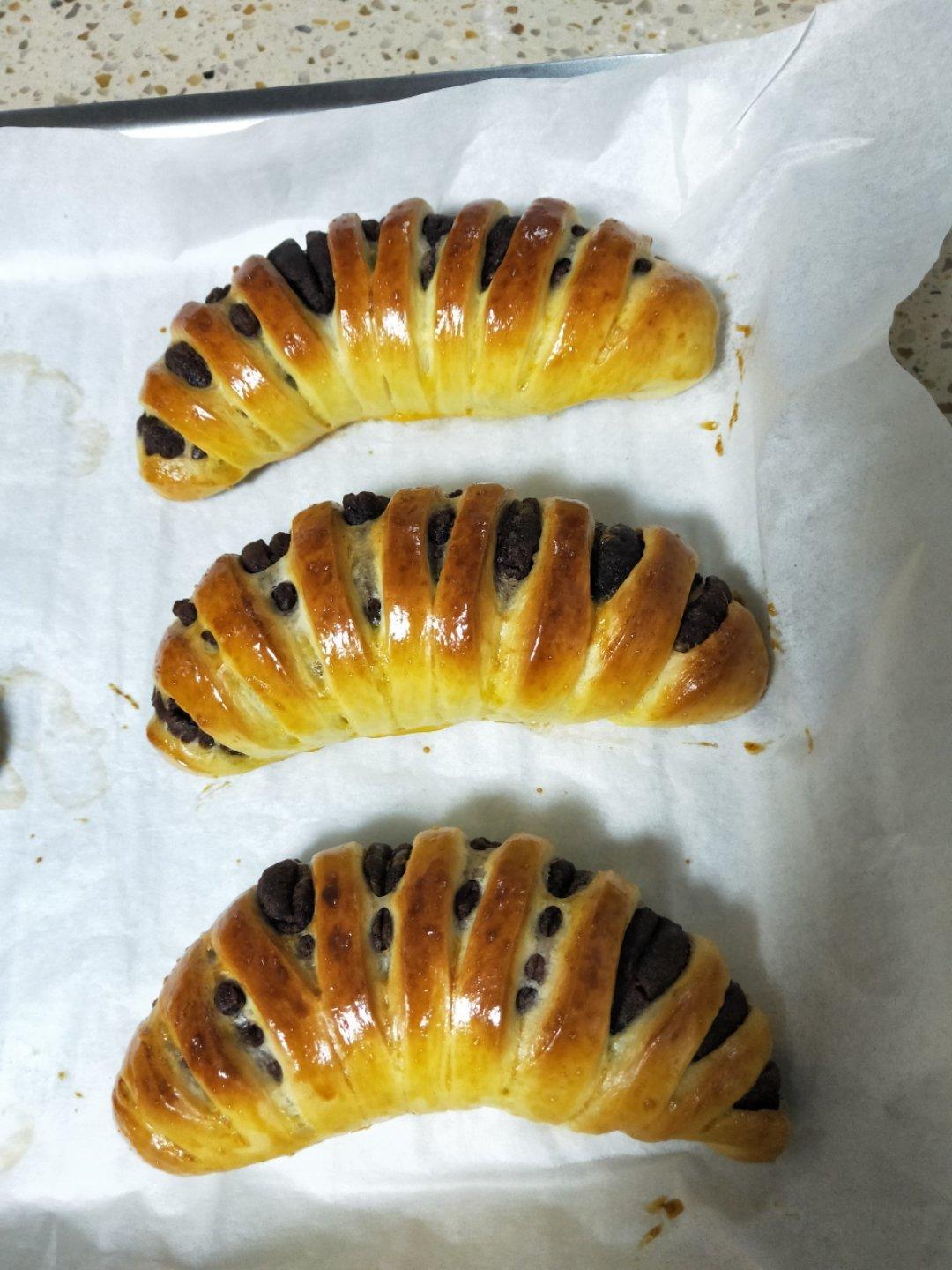 豆沙面包卷