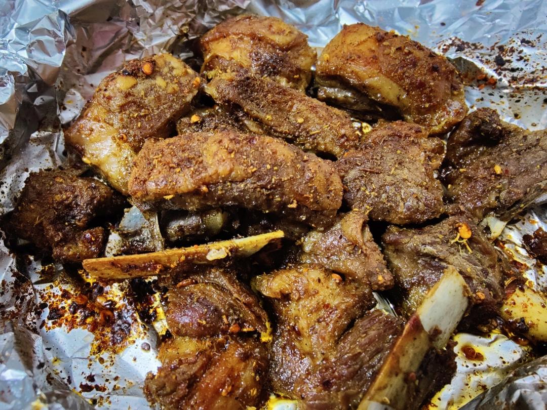孜然烤羊排