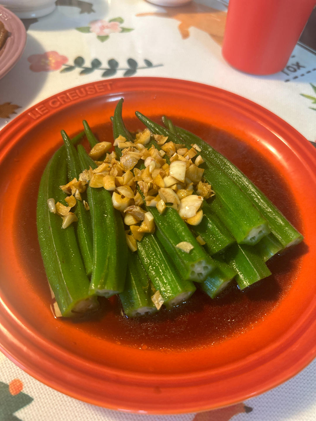 蒜蓉秋葵